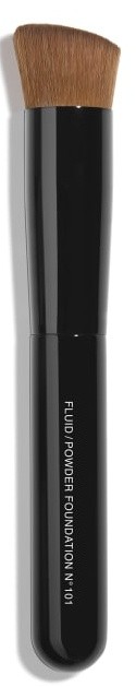 Кисть для макияжа Chanel 2-in-1 Foundation Brush Fluid & Powder N101