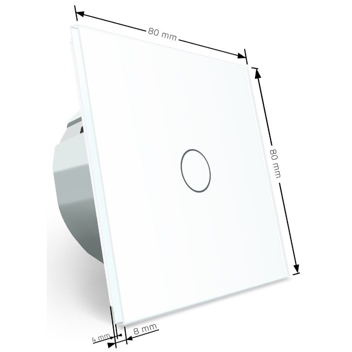 Intrerupator Livolo VL-C701SZ-11 White