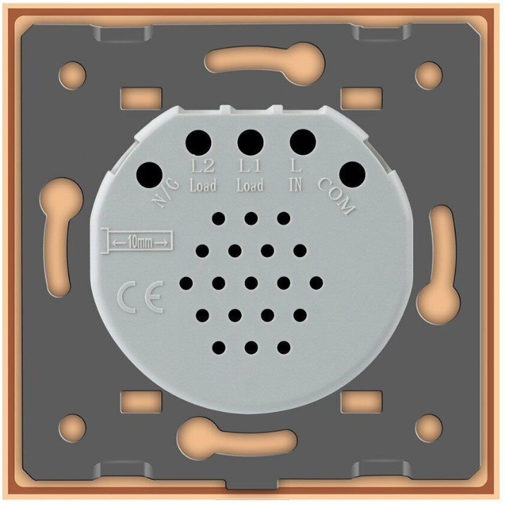 Intrerupator Livolo VL-C702S-13 Gold