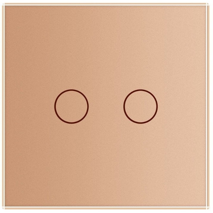 Intrerupator Livolo VL-C702S-13 Gold