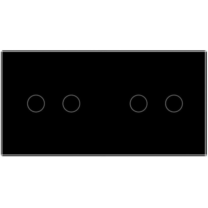 Intrerupator Livolo VL-C702SC702S-12 Black