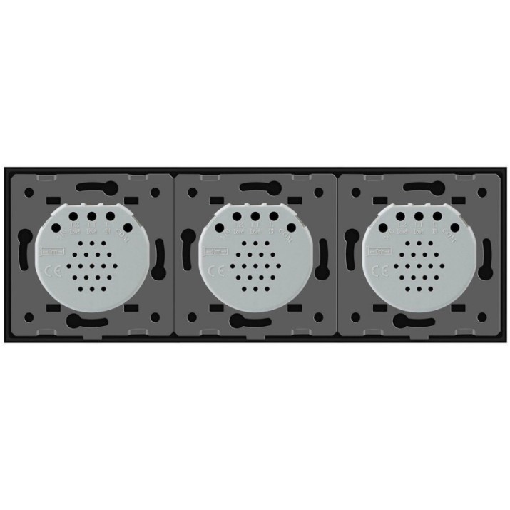 Выключатель Livolo VL-C703-12 Black