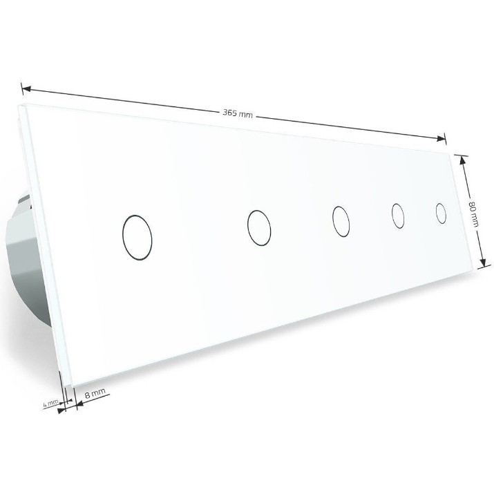 Intrerupator Livolo VL-C705-11 White