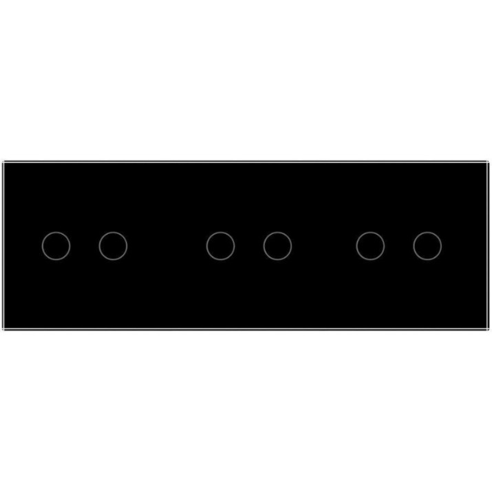 Выключатель Livolo VL-C706-12 Black