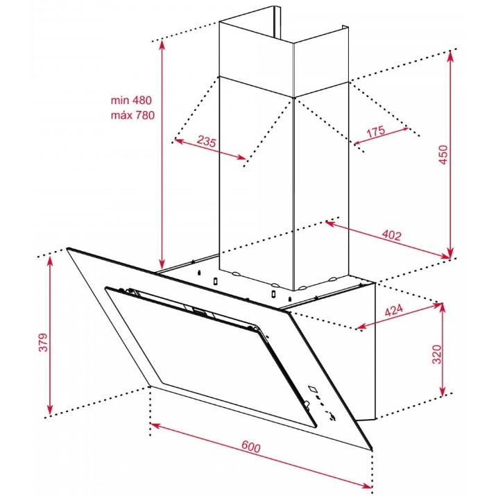 Hota Teka DVT 68660 TBS WH