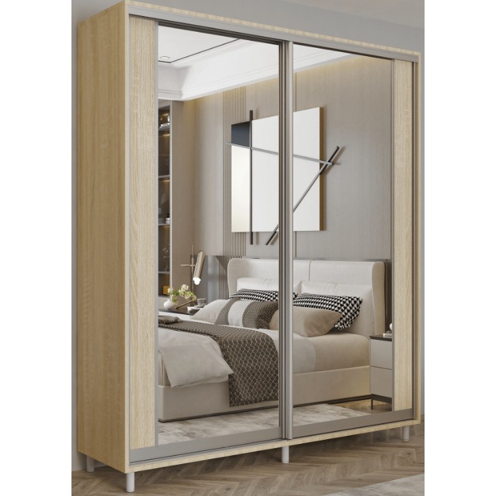 Шкаф-купе Mobildor-Lux Aron 160x220 Oak Sonoma (aron1677) K2
