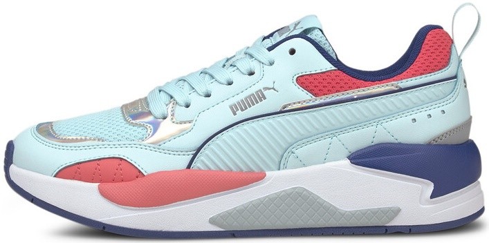 Кроссовки женские Puma X-Ray 2 Square Iri Wmn'S Blue Glow/Sun Kissed Coral/Puma Silver 39