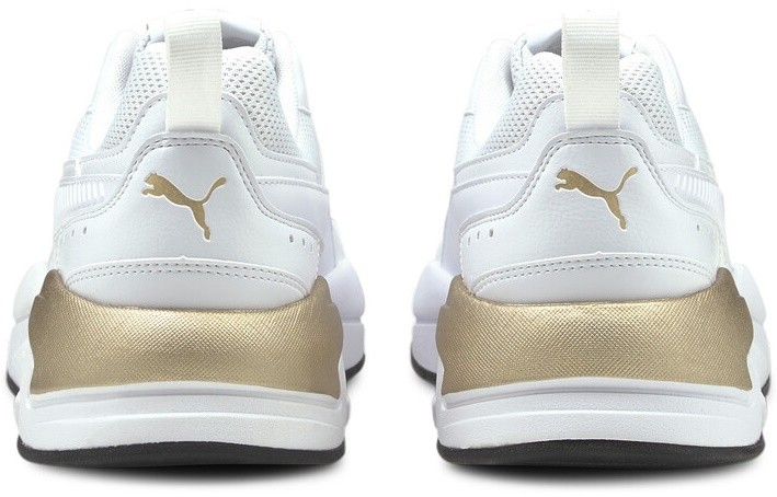 Кроссовки женские Puma X-Ray 2 Square Metallic Puma White/Team Gold/Black 36