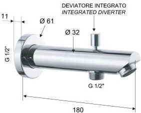 Dază de duș Remer 91MD