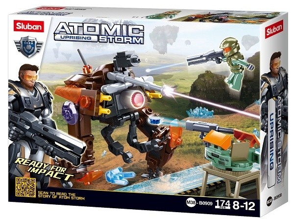 Конструктор Sluban Atomic Storm Patrol Ro (B0909) 