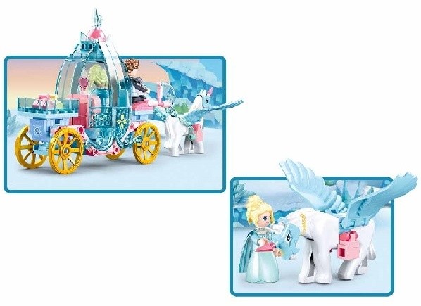 Set de construcție Sluban Carriage (B0896)
