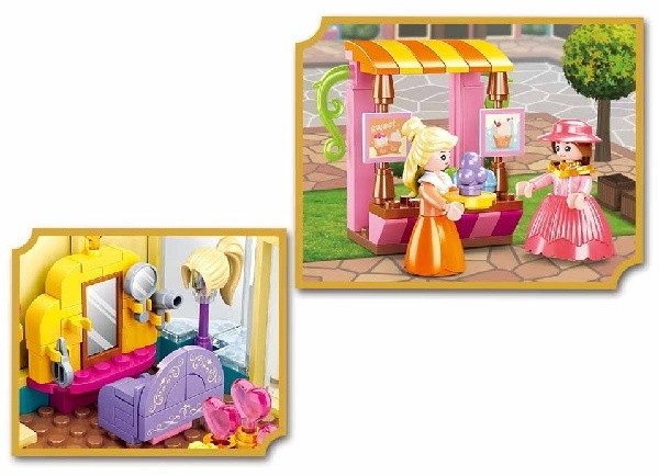 Set de construcție Sluban Village Salon (B0906) 