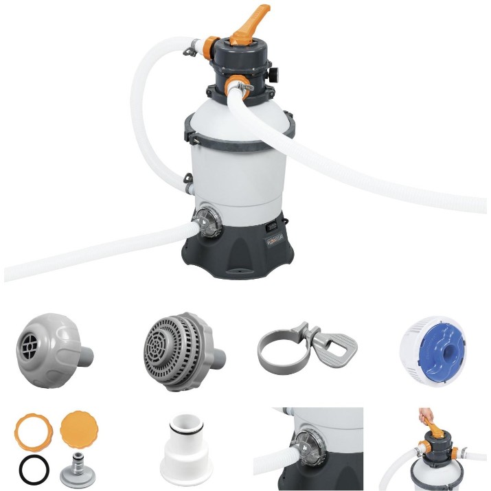 Nisip filtru-pompa pentru piscină Bestway 58515