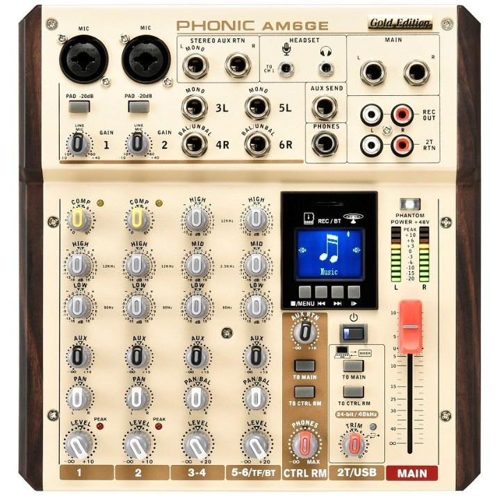 Mixer Phonic AM6GE