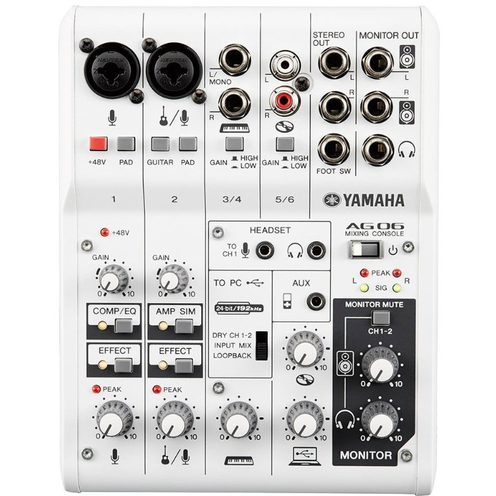 Микшер Yamaha AG06