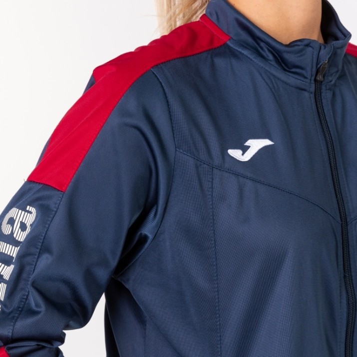 Женская толстовка Joma 900380.306 Navy Blue/Red S
