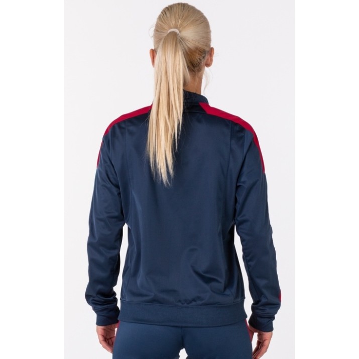 Женская толстовка Joma 900380.306 Navy Blue/Red XL