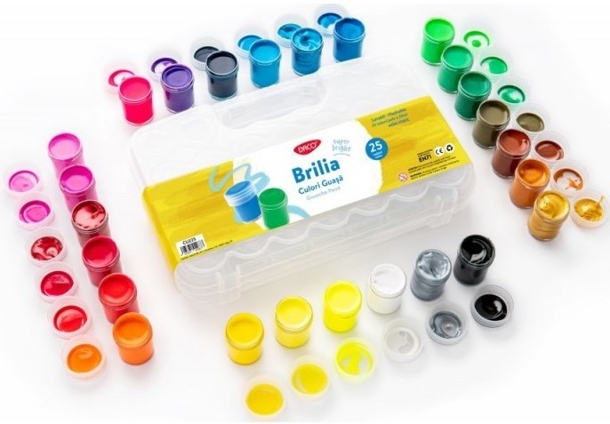 Художественные краски Daco Gouache 25 Colors 20ml (CU225)
