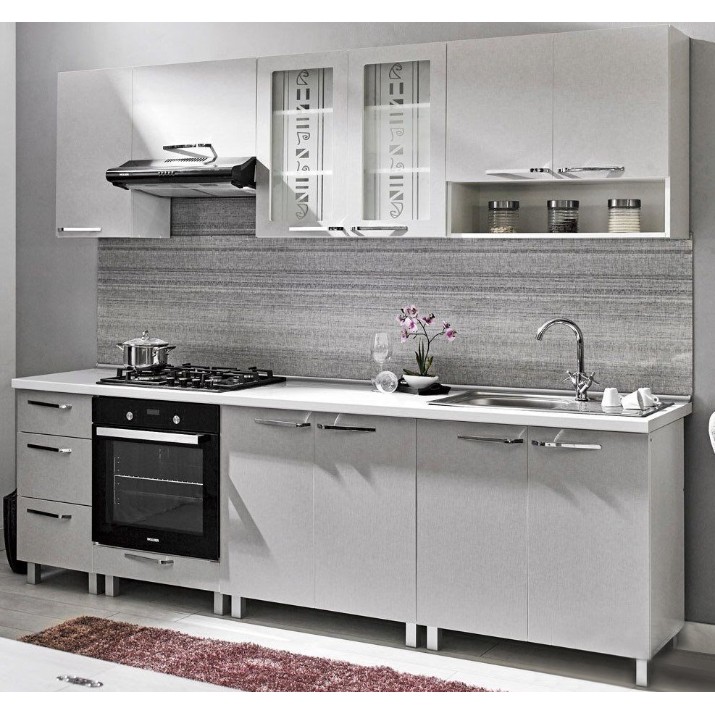 Bucatarie modulara Ambianta Fresh 400 DS Gri