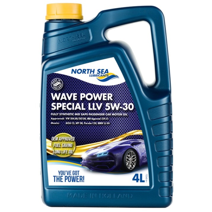 Ulei de motor North Sea Lubricants Wave Power Special LLV 5W-30 4L
