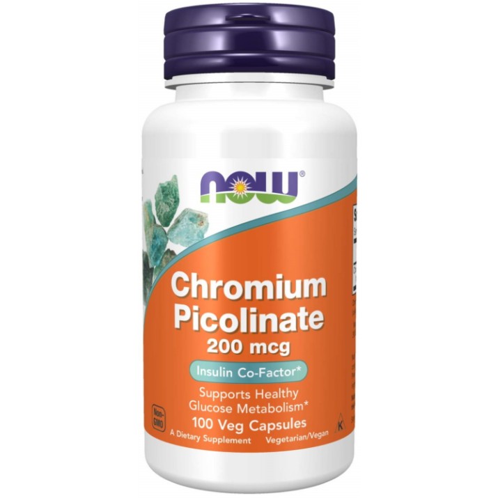 Витамины NOW Chromium Picolinate 100 cap