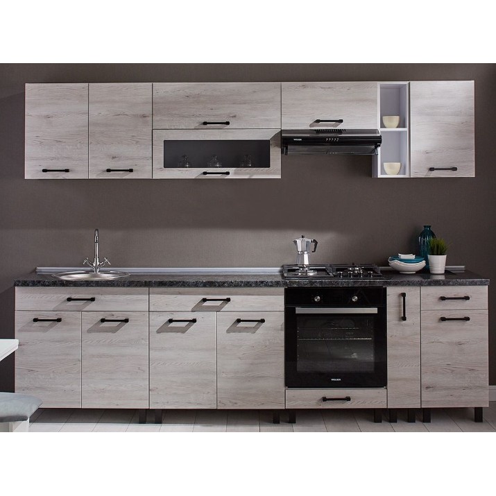 Кухонный модуль Ambianta Iris 600 AI Alb Samoa