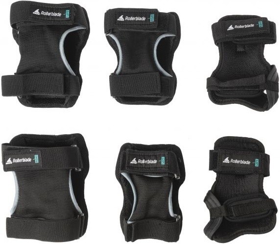 Protecție role Rollerblade Skate Gear 3 Pack XL Black (069P0100100)