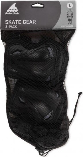 Protecție role Rollerblade Skate Gear 3 Pack XL Black (069P0100100)