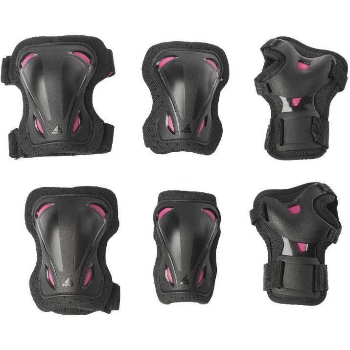 Защитное снаряжение Rollerblade Skate Gear W 3 Pack L Black/Pink (069P0500219)
