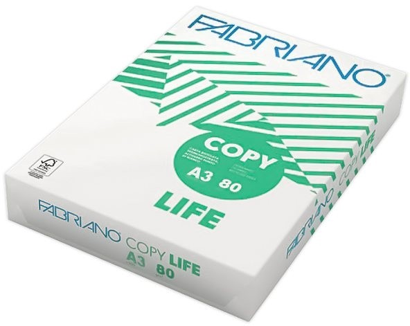 Бумага для печати Fabriano Copy Life А3 80g/m2 500p