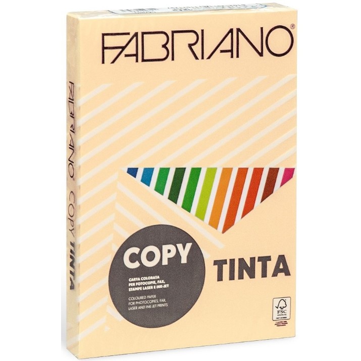 Бумага для печати Fabriano Tinta A4 160g/m2 250p Albicocca