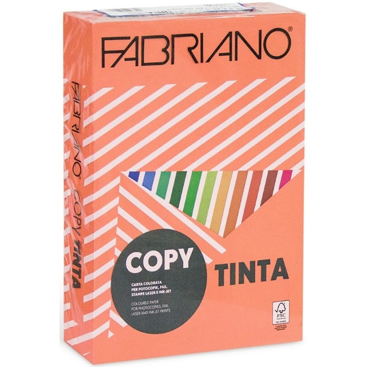 Hartie copiator Fabriano Tinta A4 80g/m2 500p Arancio