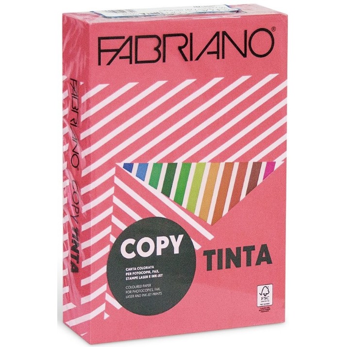 Hartie copiator Fabriano Tinta A4 80g/m2 500p Rosso