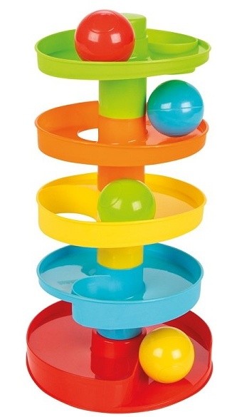Joc educativ Pilsan Spin & Slide Ball Truck Game (03566)