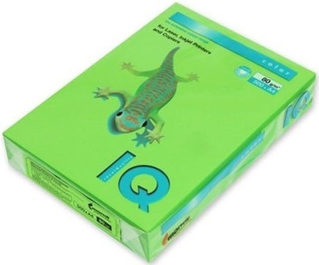 Бумага для печати Mondi A4 IQ Color Neon Green 500p 80g/m2 NEOGN