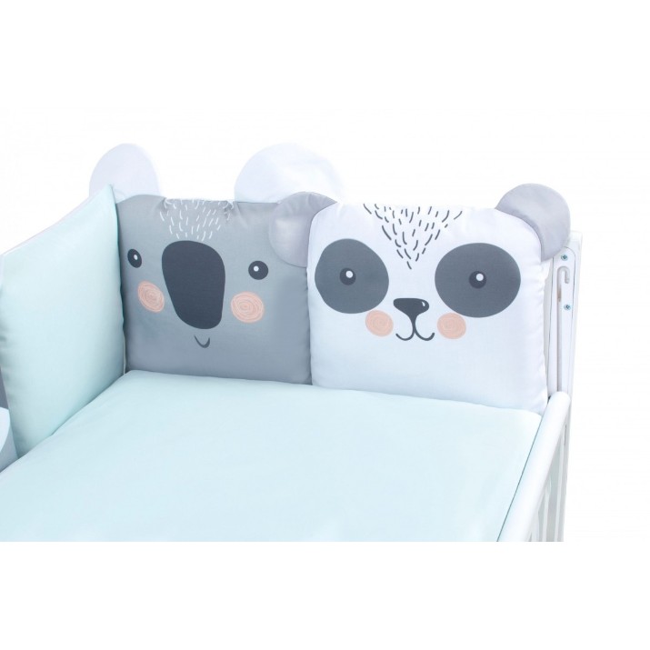 Lenjerie de pat pentru copii Veres Zoo (216.24) Mint 