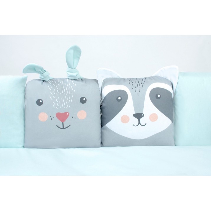 Lenjerie de pat pentru copii Veres Zoo (216.24) Mint 