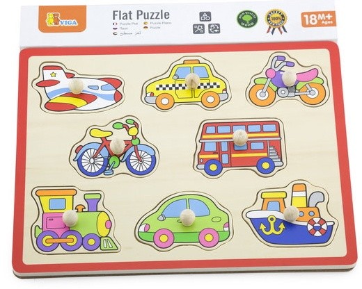 Puzzle Viga Flat Puzzle-Transports (50016)