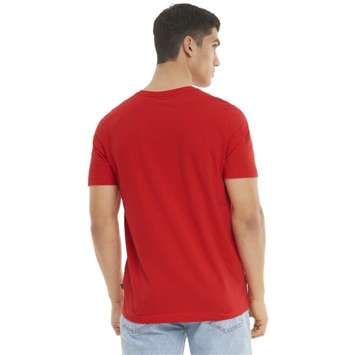 Мужская футболка Puma ESS Logo Tee High Risk Red S