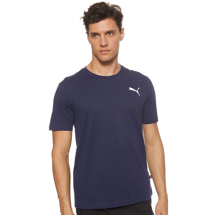 Tricou bărbătesc Puma ESS Small Logo Tee Peacoat/Cat M