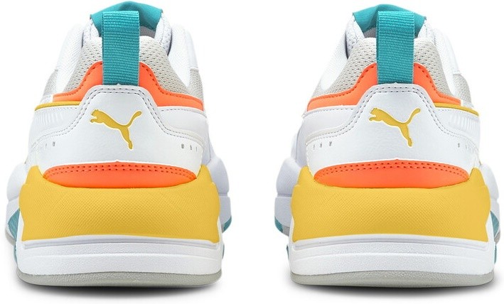 Кроссовки женские Puma X-Ray 2 Square Puma White/Gray Violet/Nrgy Peach/Viridian Green 36