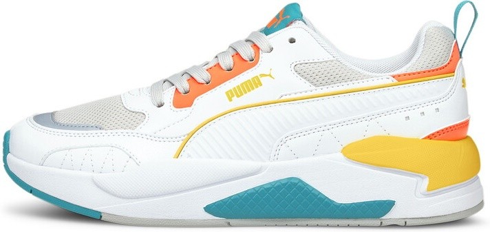 Кроссовки женские Puma X-Ray 2 Square Puma White/Gray Violet/Nrgy Peach/Viridian Green 38.5