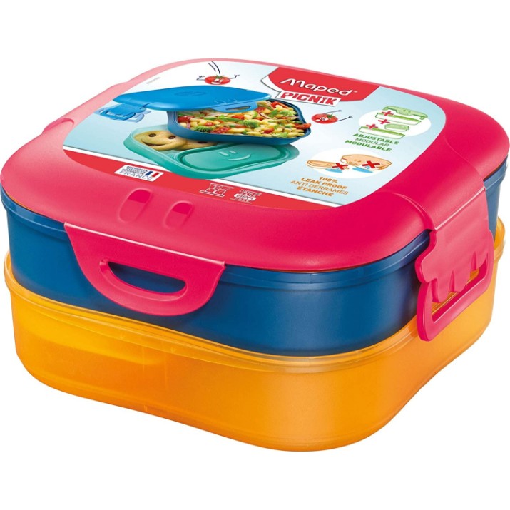 Cutie sandwich pentru școală Maped Concept Kids 3in1 Pink