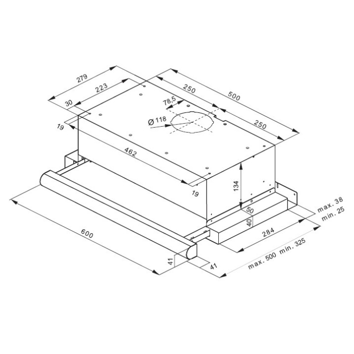 Вытяжка Hansa OTS625WH