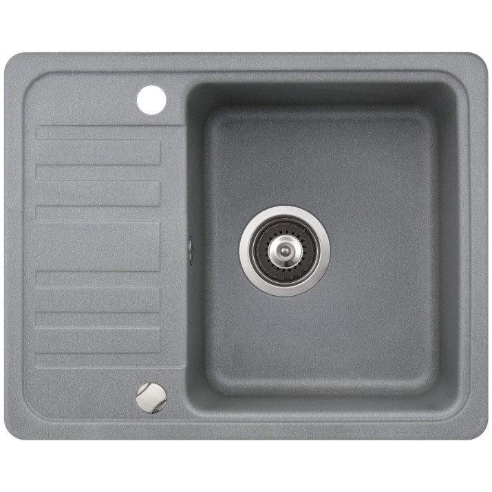 Кухонная мойка Aquasanita Helika Notus SQ102 Alumetallic