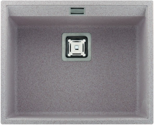 Кухонная мойка Aquasanita Helika Delicia SQD100 Alumetallic
