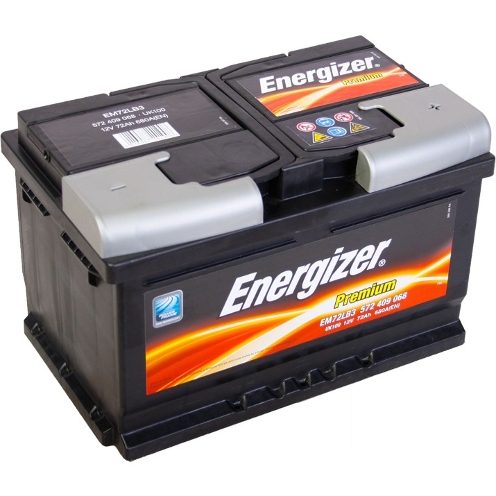 Автомобильный аккумулятор Energizer Premium EM72-LB3