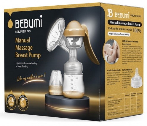 Pompa manuală pentru sân Bebumi BM Pro Blue