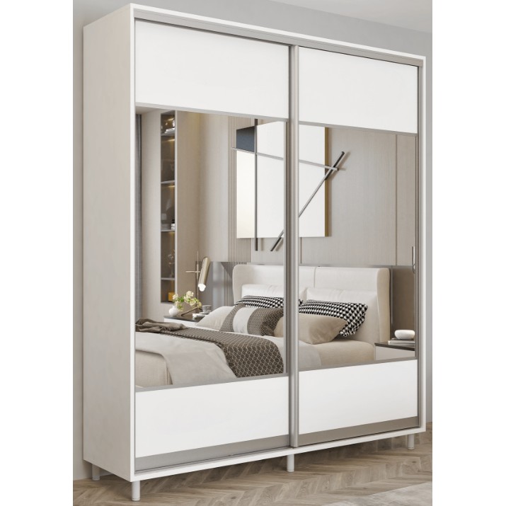 Шкаф-купе Mobildor-Lux Aron-S 140x220 White (arons4315) K1