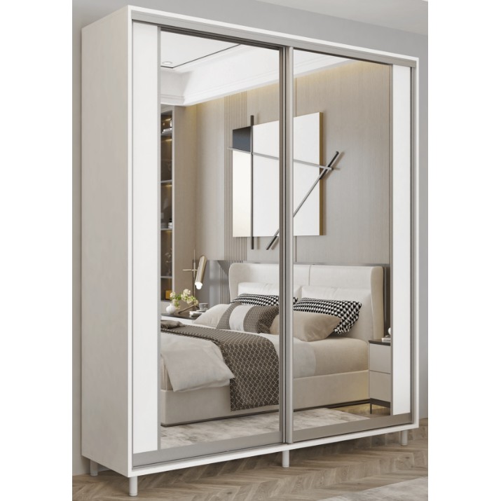 Шкаф-купе Mobildor-Lux Aron-S 190x220 White (arons4958) K2